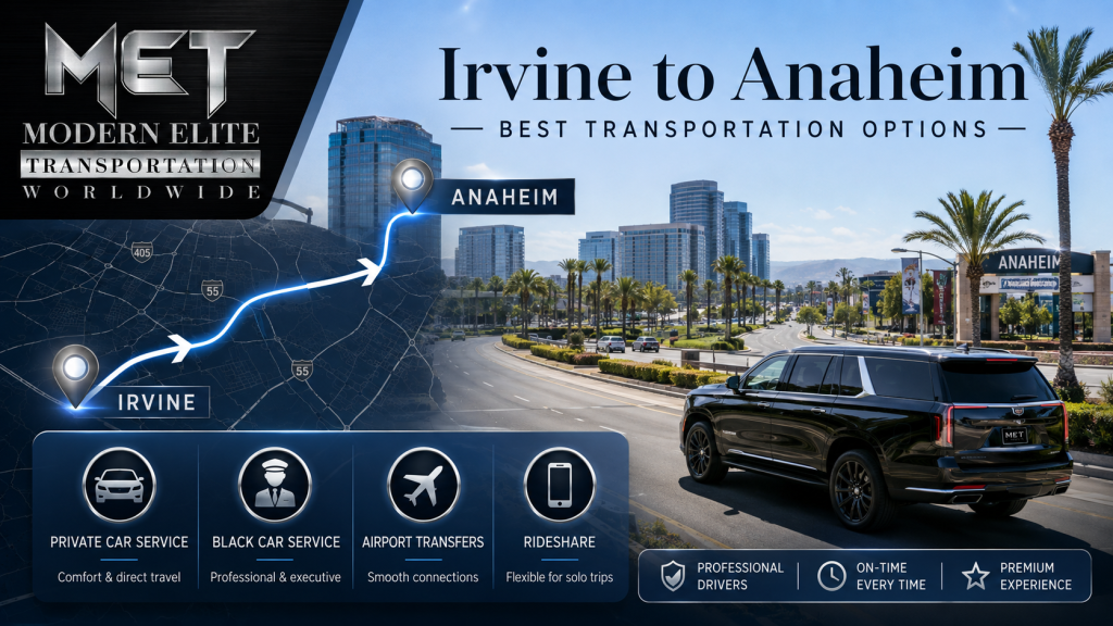 irvine to anaheim